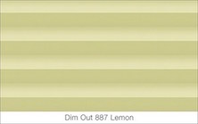 Plissee Lichtschutz Lemon